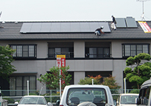 一般家庭向け太陽光システム 設置例