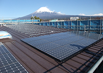 企業・産業用太陽光システム、電気配線・電機機器の設置 例